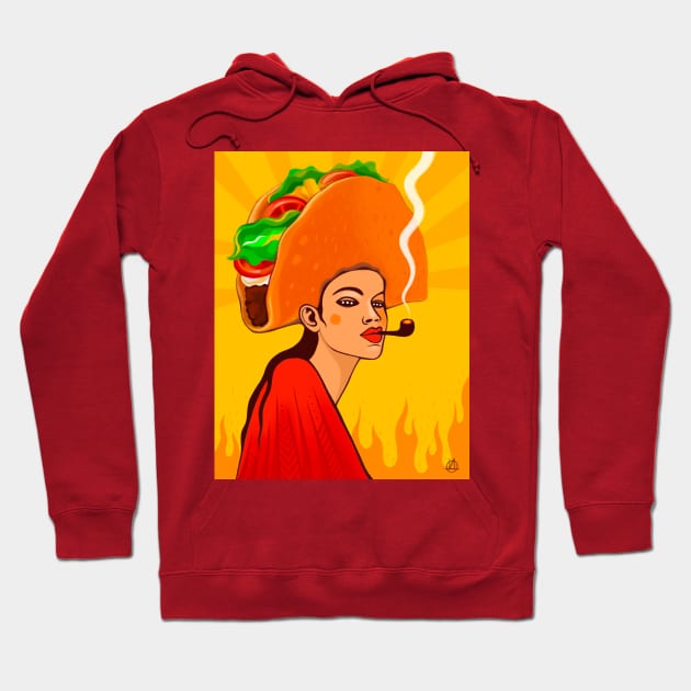 Burrito Hoodie by Daria Kusto